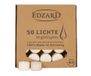 Theelicht Edzard Theelicht Nightlights doos van 50 transparante hoes brandduur ca. 8 uur