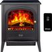 Dimplex Club Sfeerhaard Elektrisch - Vrijstaande elektrische haard - 2000 watt verwarming - Optiflame LED Vlameffect - Ventilatorkachel & thermostaat - Openhaard bedienbaar via afstandsbediening