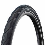 Schwalbe Marathon Efficiency Addix Green Raceguard 27.5´´ X 2.35 Pneu urbain résistant Argent