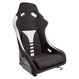 AutoStyle Sportstoel 'RT' - Zwart/Grijs - Vaste polyester rugleuning - incl. sledes