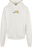 Merchcode Love Teddy Oversized Hoodie/trui - 4XL - Wit