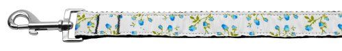 Mirage Roses Nylon Lint Riem voor Huisdieren, 1,2 m Lengte x 2,5 cm Breedte, Rood