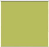 vidaXL Rolgordijn verduisterend 145x150 cm stofbreedte 141,6 cm Bladgroen