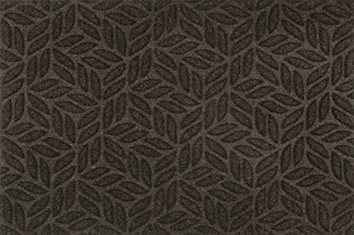verkeerd Bladeren Dark Brown 60x90cm, binnen en buiten, wasbaar