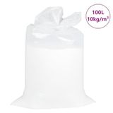 vidaXL EPS kralen 100 L wit