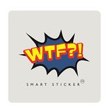 WTF Smart Holder Sticker