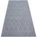 Rugsx - Tapis Sense Micro 81249 Zigzag Etno Argentin/blanc Gris 200x290 cm