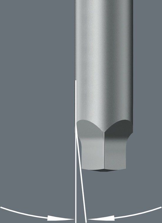 Wera 1/4" Robertson bit met vasthoudfunctie - R3 x 50mm