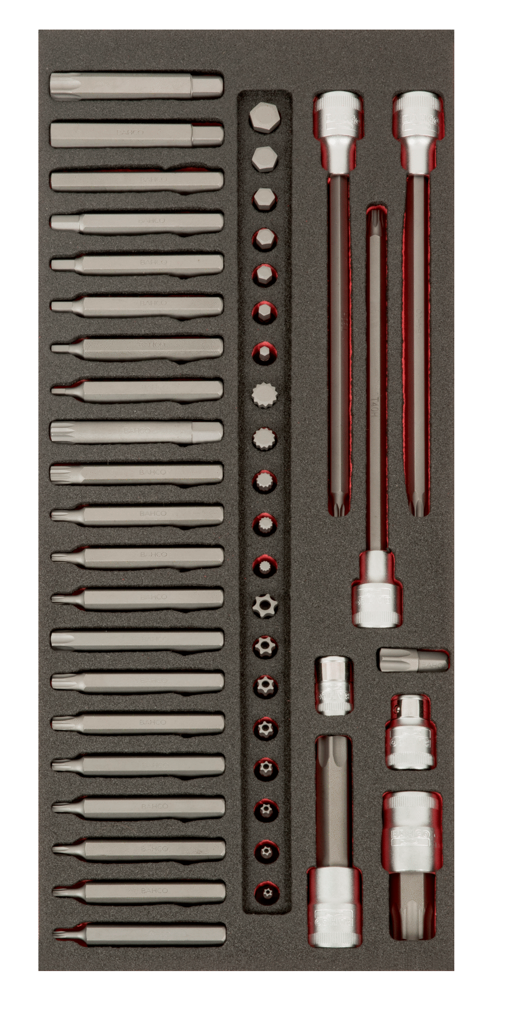 Bahco Foaminlay Fit&Go 1/3 met bitset - 49-delig - retailverpakking - FF1E2503EH