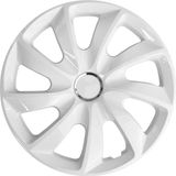 NRM - wieldoppen 14" - Wit - set van 4 stuks