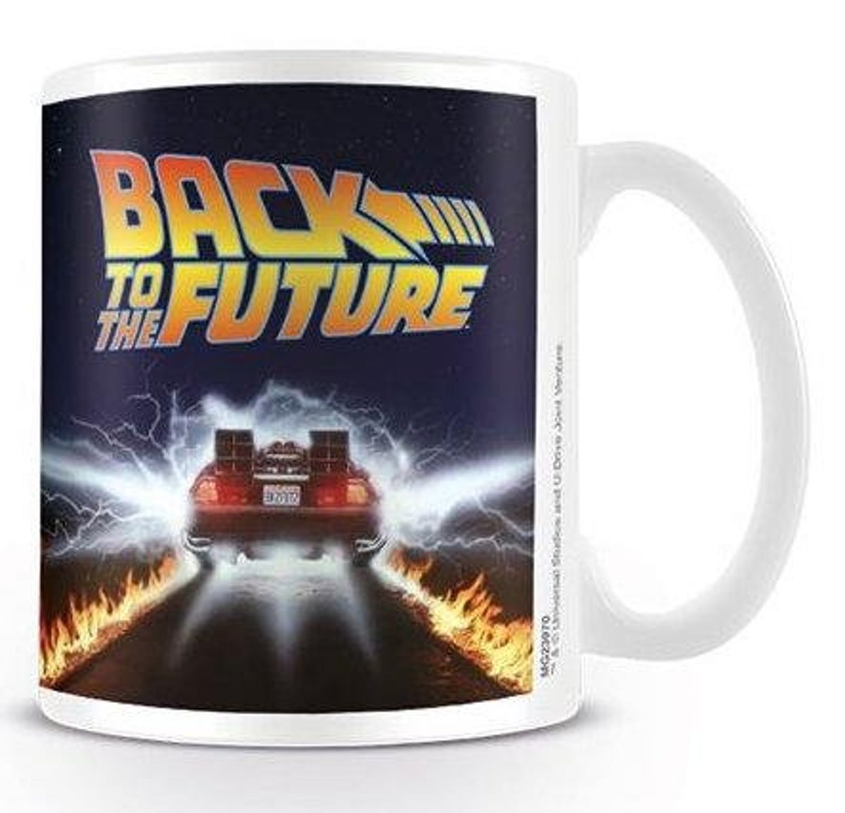 Back To The Future - Mug - 300 ml - Delorean