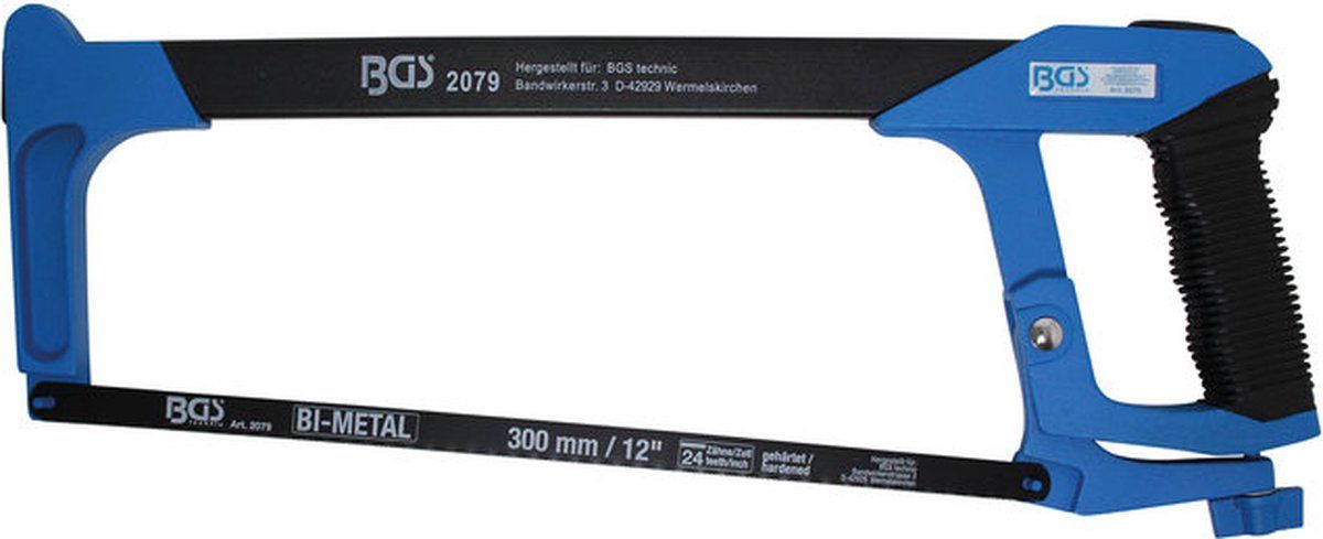 Bgs Profi zaagbeugel extra zwaar incl. HSS-zaagblad, 300 mm