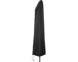 QUVIO Beschermhoes voor Parasol - Waterdicht - Polyester - Zwart