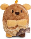 Knuffel Nici Pluche hond Woff Wafel beige 5cm