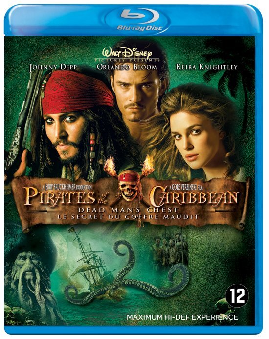 Walt Disney Studios Pirates of the Caribbean Dead Mans Chest Blu ray