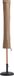 Lumaland Afdekzeil, waterdicht, voor tuinmeubelen, hoes voor parasol, van zeildoek, 23, 5/52 (breedte) x 136 (lengte) cm, Oxford 600D, beige