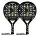 Nox Raquette de padel - Pack Duo Nox X-Zero Gold Noir/Or