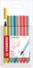 STABILO pointMax - Hardtip Fineliner 0,8 mm - Nylon Punt - Etui Met 8 Pastel Kleuren