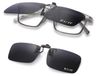 Lunettes de soleil polarisées à clipser pour lunettes de vue
