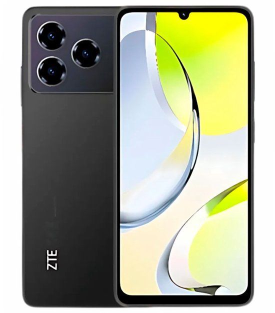 ZTE Smartphone P615F01-BLK Octa Core 4 GB RAM 128 GB Black