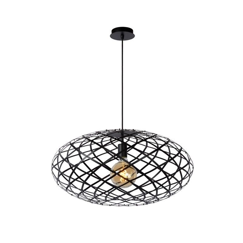 Lucide Wolfram Hanglamp Zwart 21417/65/30