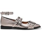 Steve Madden Grander Flat Shoes Pew Crinkle Maat: 37