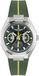 Aston Martin TKS Quartz Analoog Horloge Groen Kast Staal Groene Band Siliconen 42mm