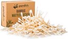 Pandoo Bamboe wattenstaafjes - 200 stuks - naturel