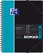 Oxford NomadBook A4+, 24 x 32 cm, grote ruiten, 160 pagina's, 90 g, willekeurige kleur