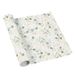 PAW Stoffen Tafelloper 40 cm x 5 m - Gouden Eucalyptus