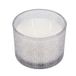 Homea 6BPV093NR Kaarsen, glas, zwart, medium