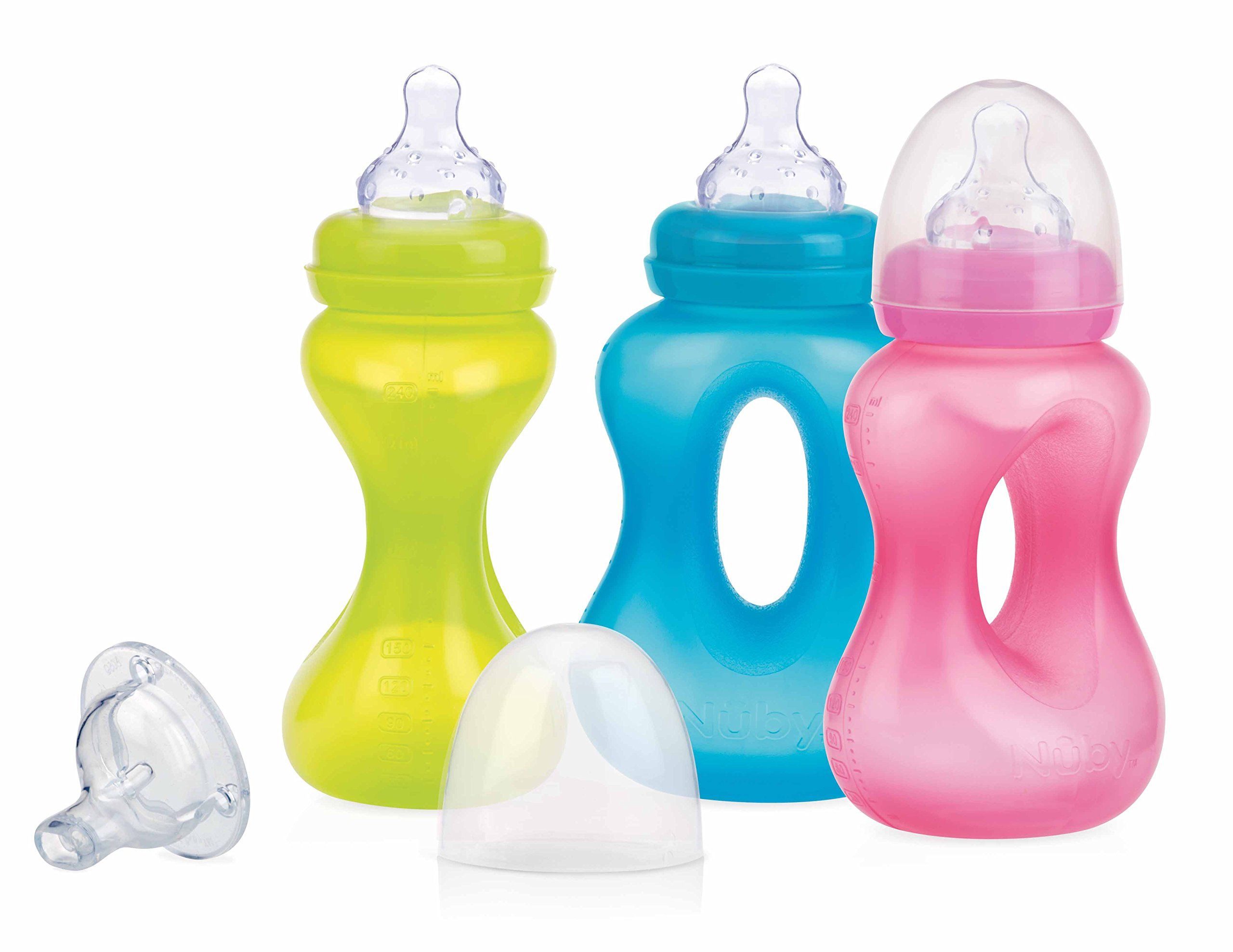 Nuby ID1241 mok slipgreep druppelend met mondstuk