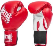 Metal Boxe Bokshandschoenen voor beginners Rood 10 oz