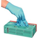 Honeywell 4580081-XL DexPure 800-81 nitrilhandschoenen voor eenmalig gebruik, poedervrij, blauw, 24 cm lang, gecertificeerd voor contact met levensmiddelen, maat XL (pak van 100 handschoenen/50 paar)