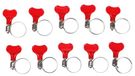 SIXTOL MECHANIC CONNECT 16–25 mm | Slangklemmen met vleugelmoer | Set van 10 stuks | RVS klemmen | Eenvoudig zonder gereedschap