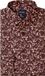 OLYMP Luxor modern fit chemise - dobby - bordeaux rouge motif - Repassage facile - Tour de cou : 45 (taille UE : XXL)
