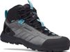 Black Diamond W Missn Lthr Mid Wp Apch Shoes, 6.5, 9375 Steel Grey-Costal Blue, Damen