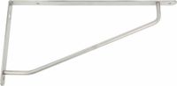 AMIG Plankdrager/steun/muurbeugel - RVS Metaal - Zilver - H150 x B290 mm - Tot 60 kg