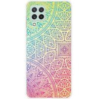 Samsung Galaxy A22 4G Pastel Mandala Siliconen Hoesje