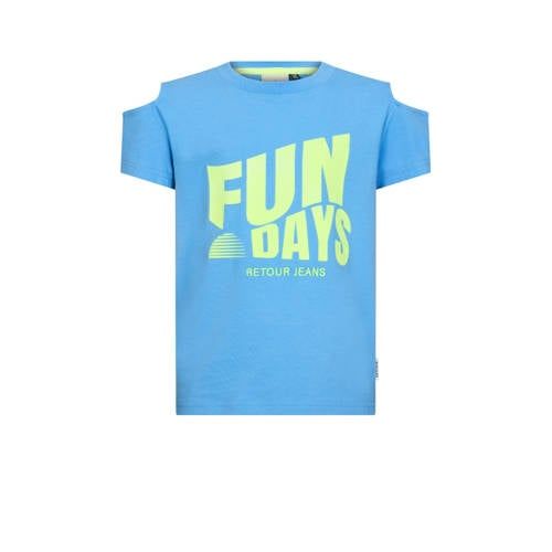 Retour Jeans T-shirt blauw