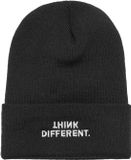 Mister Tee Think Different Beanie Muts Zwart