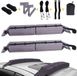 Universel soft imperiaal pour le transport de 4,48 m kayak/planche de surf/canot/ski avec sangles et sac de rangement (gris)