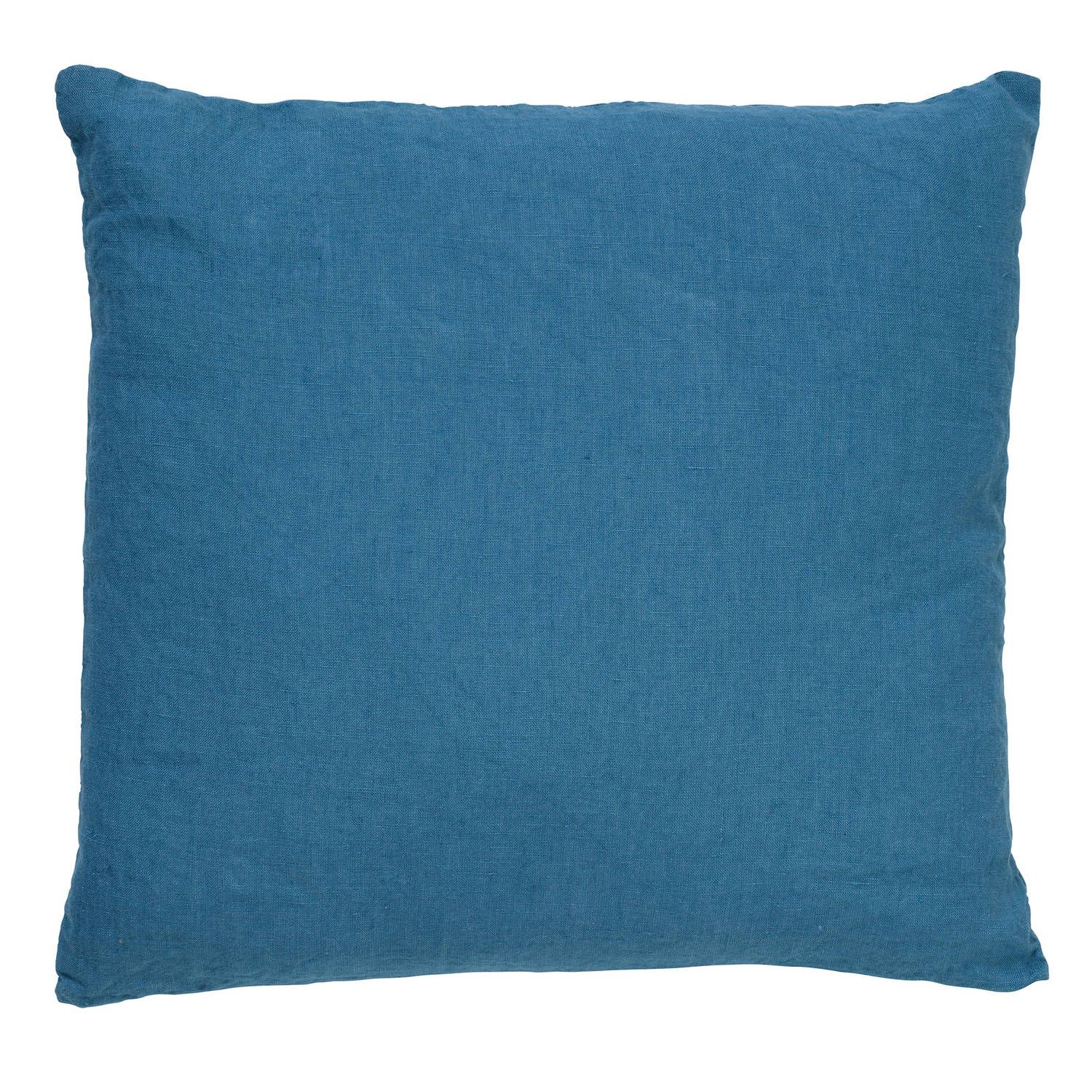 Dutch Decor Sierkussen Linn 45x45 cm - Provincial Blue - Linnen