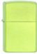 Zippo Lurid Lighter - Yellow Metal