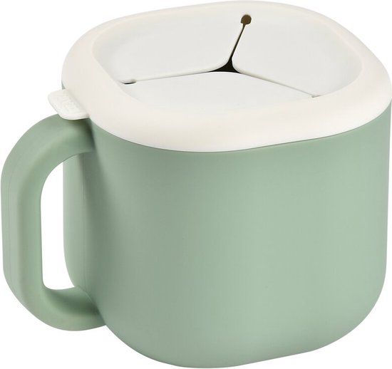 Béaba Snackbox - Silicone - Sage Green