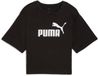 Puma Ess Cropped No. 1 Logo Relaxed Tee T-Shirts - Sportswear - Vrouwen
