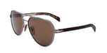David Beckham DB 1121/G/S Dark ruthenium havana 61/16/145 MAN Zonnebrillen