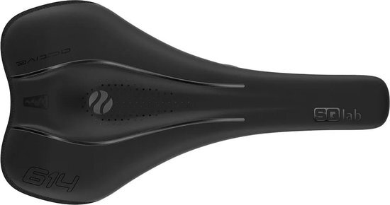 SQ LAB SQLAB SADDLE 614 ERGOWAVE ACTIVE 2.1 S-TUBE / BLACK / Uni / 14CM / 2024