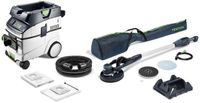 Festool langnek schuurmachine en stofzuigerset PLANEX LHS-E 225/C