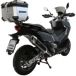 GPR Topcase Moto avec Plaque de Montage Alpitech Sym Adx Tg 400 2019/2020